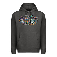 Charcoal Heather hope Premium Hoodie - SublimationCraftShop