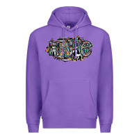 Purple hope Premium Hoodie - SublimationCraftShop