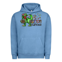 Pigment Pebble Blue autism awareness Urban Hoodie - SublimationCraftShop