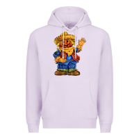 Lilac scarecrow Premium Hoodie - FaDigitalArtStudio