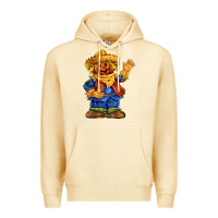 Pina Colada scarecrow Premium Hoodie - FaDigitalArtStudio
