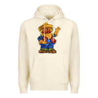 Sandshell scarecrow Premium Hoodie - FaDigitalArtStudio