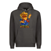 Smoke scarecrow Premium Hoodie - FaDigitalArtStudio