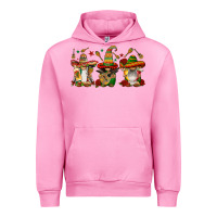 Fuchsia Pink mexican gnomies Urban Hoodie - FaDigitalArtStudio