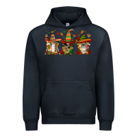 Navy mexican gnomies Urban Hoodie - FaDigitalArtStudio