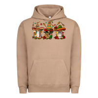 Pigment Burro mexican gnomies Urban Hoodie - FaDigitalArtStudio
