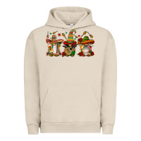 Pigment French Oak mexican gnomies Urban Hoodie - FaDigitalArtStudio