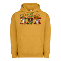 Pigment Peanut Butter mexican gnomies Urban Hoodie - FaDigitalArtStudio