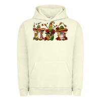 Pigment Pistachio mexican gnomies Urban Hoodie - FaDigitalArtStudio