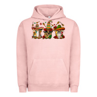 Pigment Salmon mexican gnomies Urban Hoodie - FaDigitalArtStudio