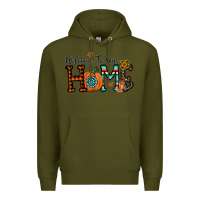 Army Green welcome to our home Premium Hoodie - CowhideDigitalArt