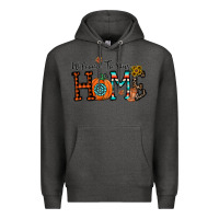Charcoal Heather welcome to our home Premium Hoodie - CowhideDigitalArt