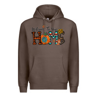 Coffee welcome to our home Premium Hoodie - CowhideDigitalArt