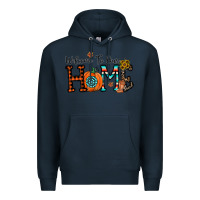 Navy welcome to our home Premium Hoodie - CowhideDigitalArt
