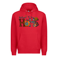 Red welcome to our home Premium Hoodie - CowhideDigitalArt