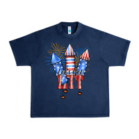 Navy Let's Get Lit Urban Heavy Tee - RanaPortraitStore