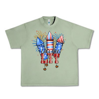 Oil Green Let's Get Lit Urban Heavy Tee - RanaPortraitStore