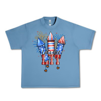 Pebble Blue Let's Get Lit Urban Heavy Tee - RanaPortraitStore