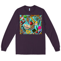 Plum teacher tumbler Long Sleeve Tee - BarkalooDesign