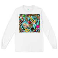 White teacher tumbler Long Sleeve Tee - BarkalooDesign