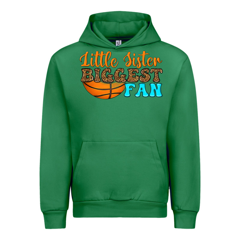 Little Sister Biggest Fan Urban Hoodie by HRA Design Shop | Teevron