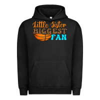 Pigment Black little sister biggest fan Urban Hoodie - HRA Design Shop