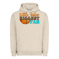 Pigment French Oak little sister biggest fan Urban Hoodie - HRA Design Shop