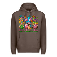 Coffee Happy Easter Day gnomies Premium Hoodie - Neo Western