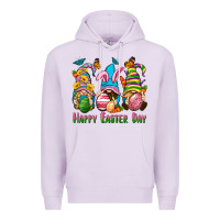 Lilac Happy Easter Day gnomies Premium Hoodie - Neo Western