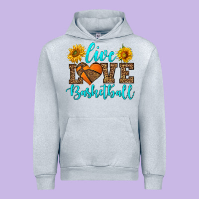 Live Love Basketball Urban Hoodie Designed By Hra Design Shop
