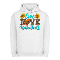 Pigment Lunar Rock live love basketball Urban Hoodie - HRA Design Shop