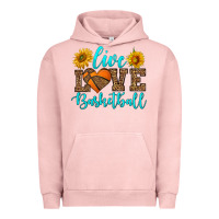 Pigment Salmon live love basketball Urban Hoodie - HRA Design Shop