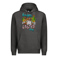 Charcoal Heather Happy Easter Day Rodeo Premium Hoodie - Neo Western