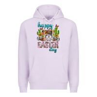 Lilac Happy Easter Day Rodeo Premium Hoodie - Neo Western