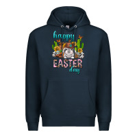 Navy Happy Easter Day Rodeo Premium Hoodie - Neo Western