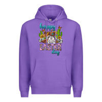 Purple Happy Easter Day Rodeo Premium Hoodie - Neo Western