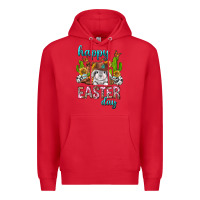 Red Happy Easter Day Rodeo Premium Hoodie - Neo Western