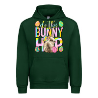 Forest Green Do the bunny hop Easter Day Urban Hoodie - Neo Western