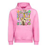 Fuchsia Pink Do the bunny hop Easter Day Urban Hoodie - Neo Western