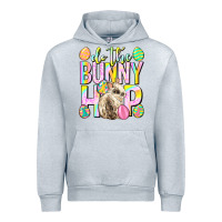 Heather Grey Do the bunny hop Easter Day Urban Hoodie - Neo Western
