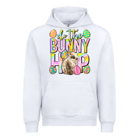 White Do the bunny hop Easter Day Urban Hoodie - Neo Western