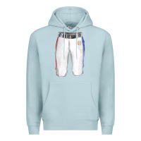 Blue Mist softball uniform short pant fa element Premium Hoodie - FaDigitalArtStudio