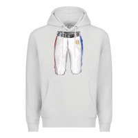 Dove Grey softball uniform short pant fa element Premium Hoodie - FaDigitalArtStudio
