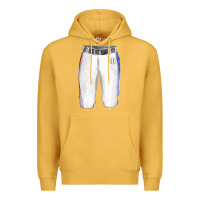 Mustard softball uniform short pant fa element Premium Hoodie - FaDigitalArtStudio