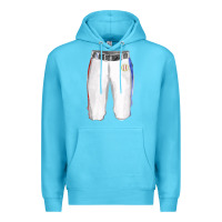 Ocean Blue softball uniform short pant fa element Premium Hoodie - FaDigitalArtStudio