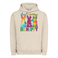 Pigment French Oak Don't worry be hoppy Easter Day Urban Hoodie - Neo Western