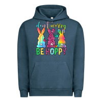 Pigment Midnight Navy Don't worry be hoppy Easter Day Urban Hoodie - Neo Western