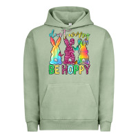 Pigment Oil Green Don't worry be hoppy Easter Day Urban Hoodie - Neo Western