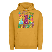 Pigment Peanut Butter Don't worry be hoppy Easter Day Urban Hoodie - Neo Western