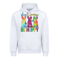 White Don't worry be hoppy Easter Day Urban Hoodie - Neo Western